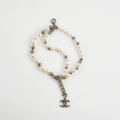 Chanel CC Pearl Bracelet