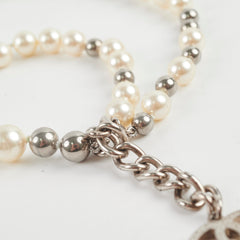 Chanel CC Pearl Bracelet