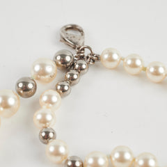 Chanel CC Pearl Bracelet