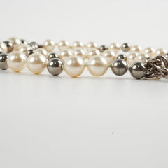 Chanel CC Pearl Bracelet