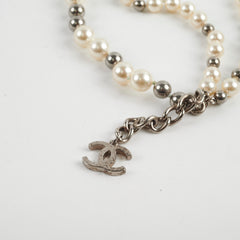 Chanel CC Pearl Bracelet