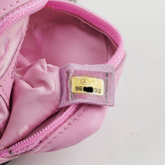 Chanel Zip Pouch Lambskin Pink