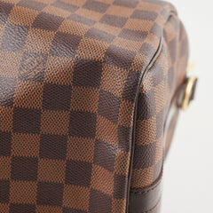 Louis Vuitton Speedy 30 Bandoulliere Damier Ebene