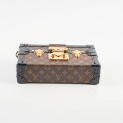 Louis Vuitton Petite Malle Monogram Canvas Microchip