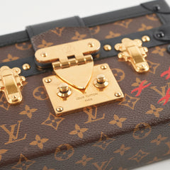 Louis Vuitton Petite Malle Monogram Canvas Microchip