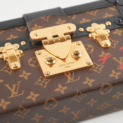 Louis Vuitton Petite Malle Monogram Canvas Microchip