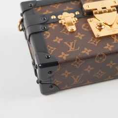 Louis Vuitton Petite Malle Monogram Canvas Microchip