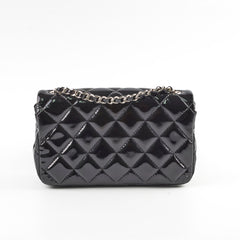 Chanel Extra Mini Patent Flap Black