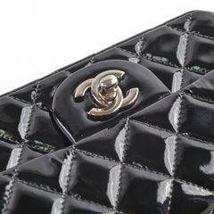 Chanel Extra Mini Patent Flap Black