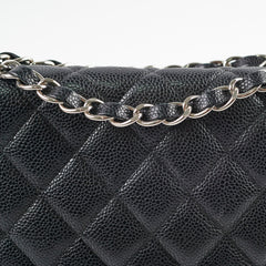 Chanel Jumbo Flap Caviar Black