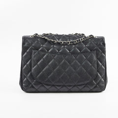 Chanel Jumbo Flap Caviar Black