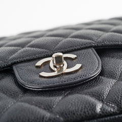 Chanel Jumbo Flap Caviar Black