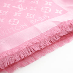 Louis Vuitton Pink Monogram Shawl