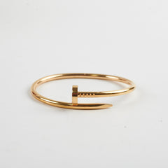 Cartier Juste un Clou Bracelet Pink Gold (Size 17)