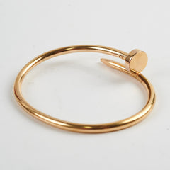 Cartier Juste un Clou Bracelet Pink Gold (Size 17)