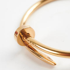 Cartier Juste un Clou Bracelet Pink Gold (Size 17)