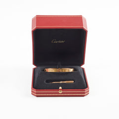 Cartier Love Bracelet Pink Gold 18cm