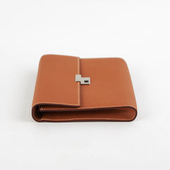 Hermes Clic 16 Wallet on Strap Gold C Stamp