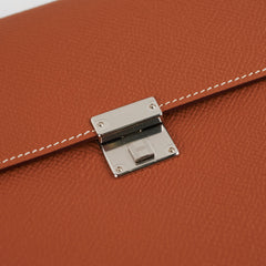 Hermes Clic 16 Wallet on Strap Gold C Stamp