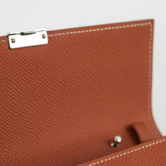 Hermes Clic 16 Wallet on Strap Gold C Stamp