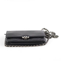 Chanel Wallet On Chain WOC Black