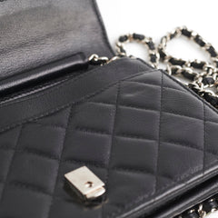 Chanel Wallet On Chain WOC Black