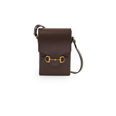 Gucci Mini Horsebit 1955 Dark Brown