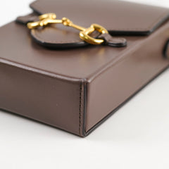 Gucci Mini Horsebit 1955 Dark Brown