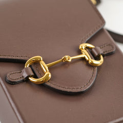 Gucci Mini Horsebit 1955 Dark Brown