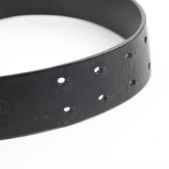 Chanel leather pearl belt size 75