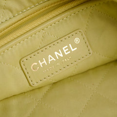 Chanel 22 Small Yellow Shoulder Bag - Microchipped