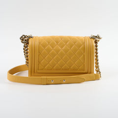 Chanel Small Boy Yellow