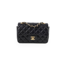 Chanel Mini Rectangular Caviar Black 25 series