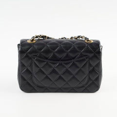 Chanel Mini Rectangular Caviar Black 25 series