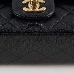 Chanel Mini Rectangular Caviar Black 25 series