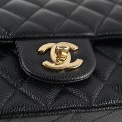 Chanel Mini Rectangular Caviar Black 25 series