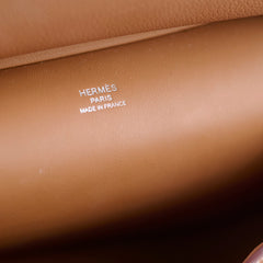 Hermes Mini Jypsiere Gold B Stamp