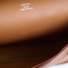 Hermes Mini Jypsiere Gold B Stamp