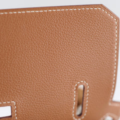 Hermes Mini Jypsiere Gold B Stamp