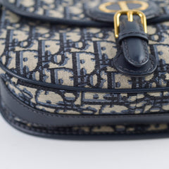 Dior Medium Oblique Bobby Bag Navy