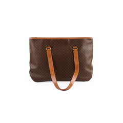 Celine Vintage Brown Shoulder Tote