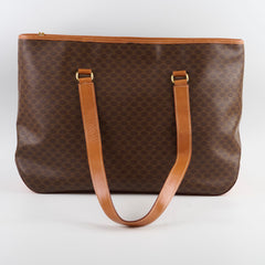 Celine Vintage Brown Shoulder Tote