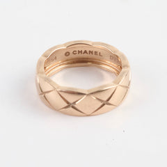 Chanel Coco Crush Small Beige Gold Size 54 Ring