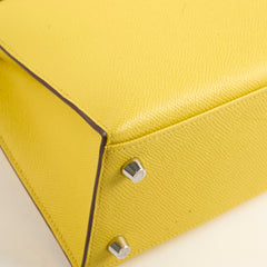 Hermes Kelly 25 Jaune De Naple Espom Sellier 2024