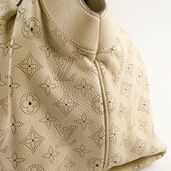 Louis Vuitton Mahina Leather Top Handle Bag