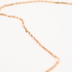 Cartier Love Necklace Rose Gold 3 Diamonds