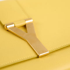 Saint Laurent Y Clutch Yellow