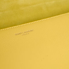 Saint Laurent Y Clutch Yellow