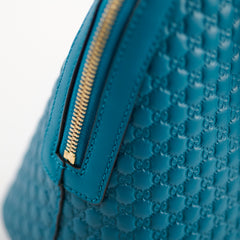 Gucci Blue Guccissima Dome Top Handle