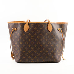 23843 Louis Vuitton Neverfull MM Monogram Shoulder Bag